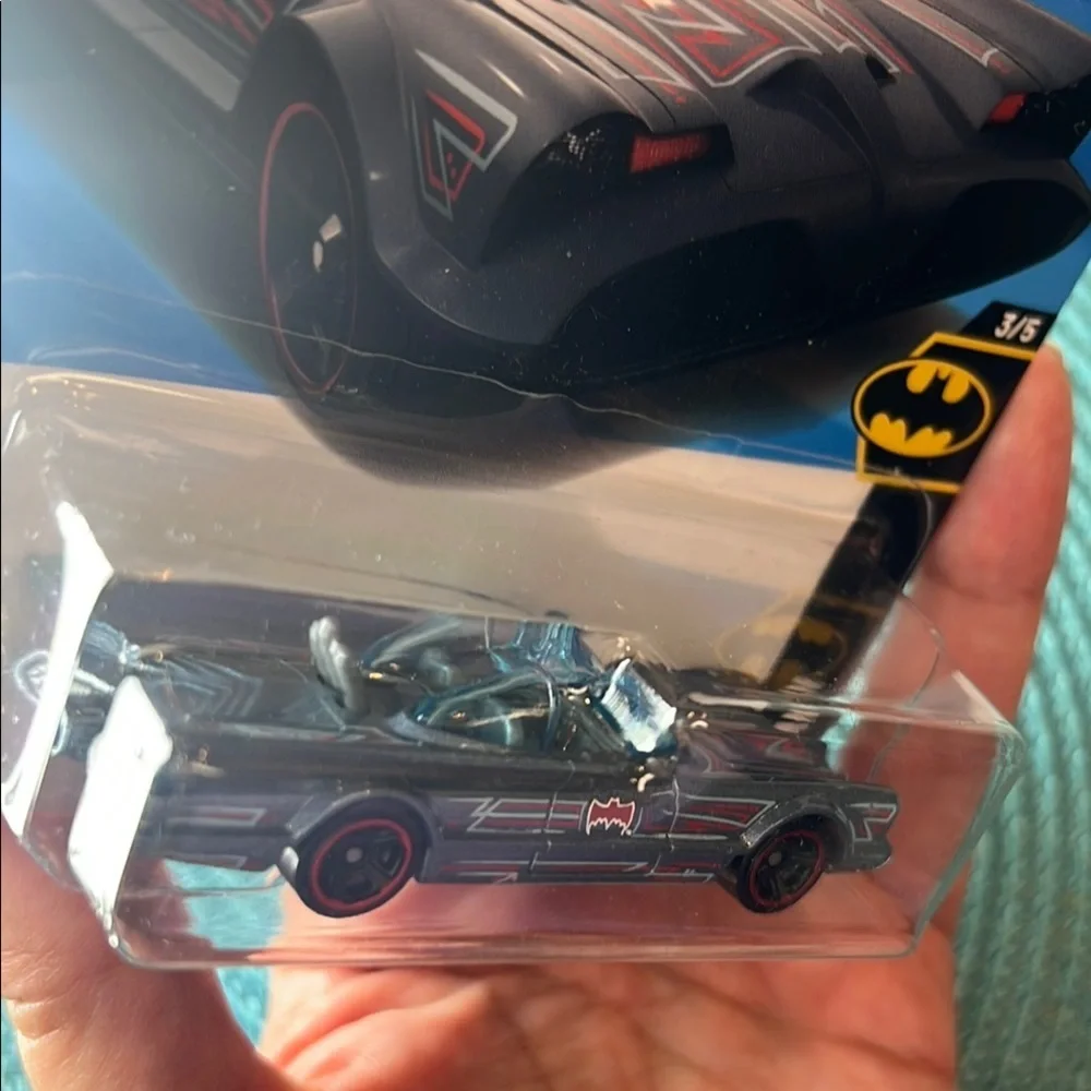 Hot Wheels Batman TV Series Batmobile - Black Hot Wheels Car